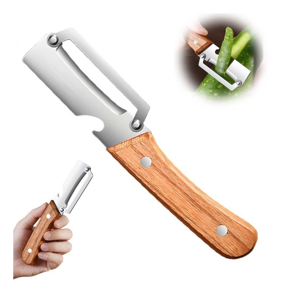 Pack of 2 Multi Functional Vegetable Peeler (Multicolor)