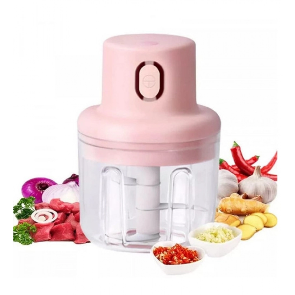 USB Garlic Chopper (Pink) - Image 5