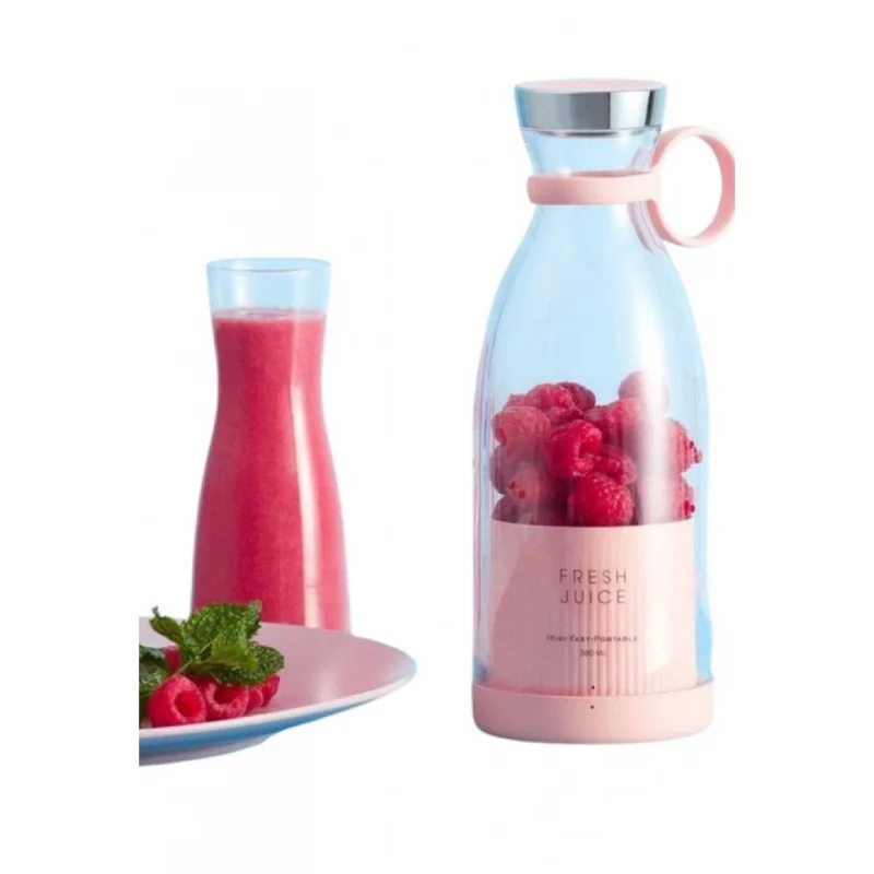 4 Blade Juicer Bottle (Multicolor) - Image 5