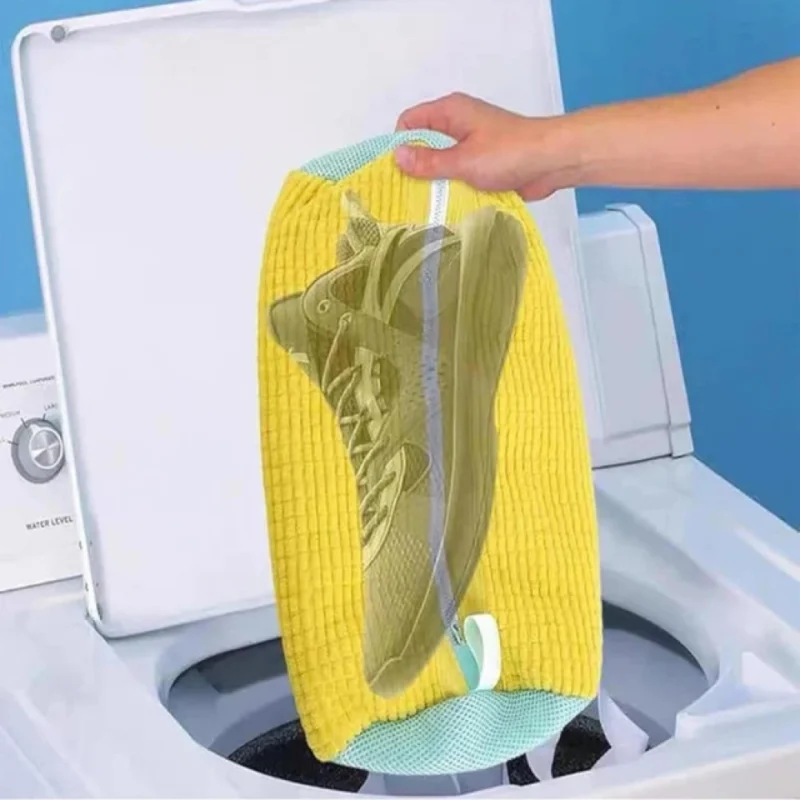 Pack of 2 Shoe Washing Machine Bag (Yellow) - Image 5