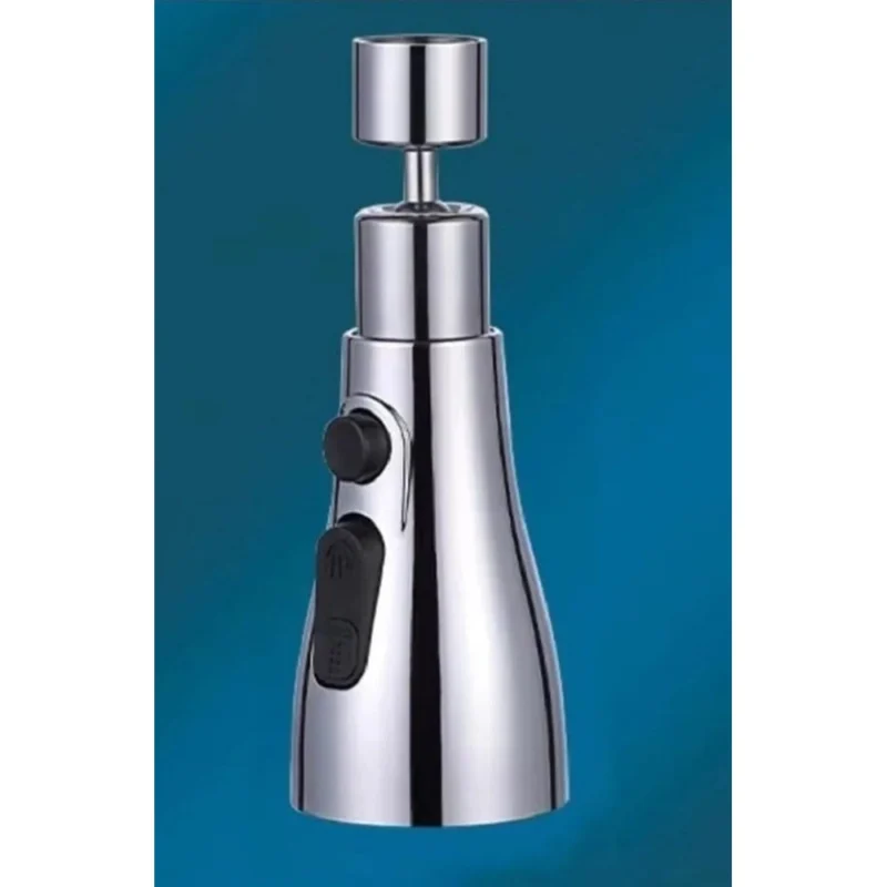 360 Degree Movable Faucet (Silver)