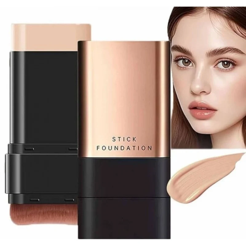 Pack of 2 2 In 1 Makeup Foundation Stick (Beige)