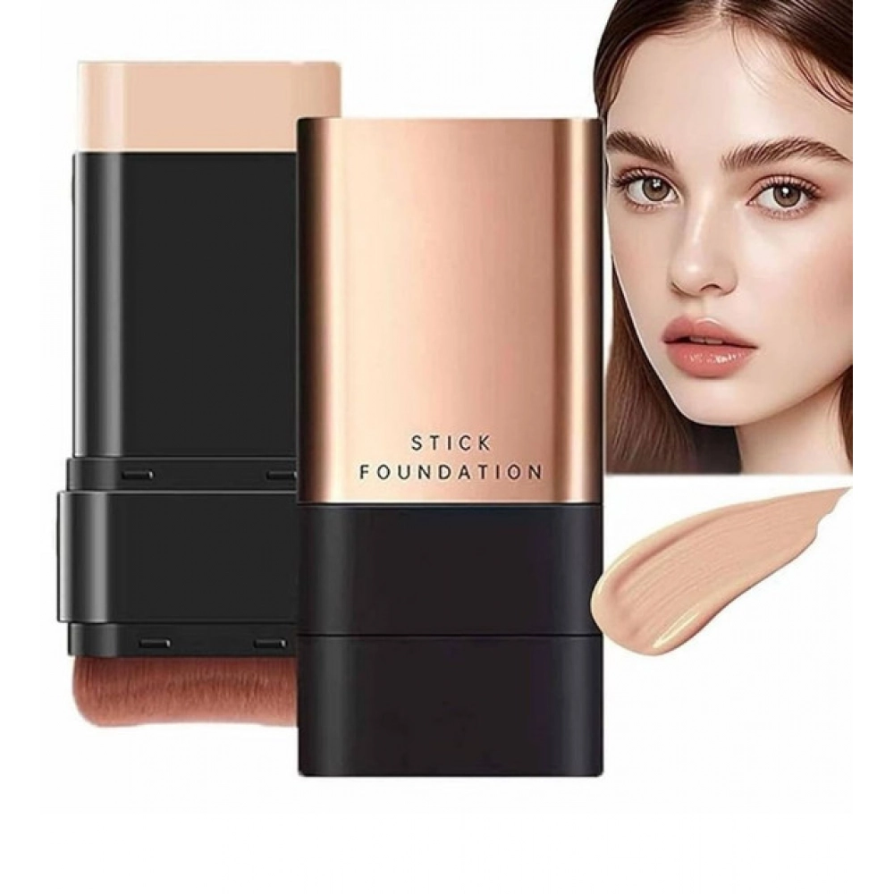 Pack of 2 2 In 1 Makeup Foundation Stick (Beige) - Image 6