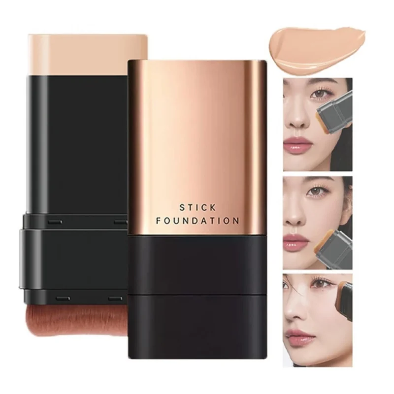 Pack of 2 2 In 1 Makeup Foundation Stick (Beige) - Image 5