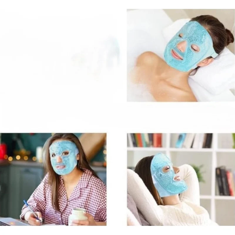 Pack of 2 Gel Face Mask (Blue) - Image 3