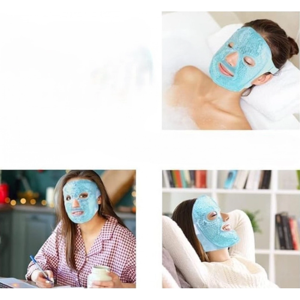 Pack of 2 Gel Face Mask (Blue) - Image 3