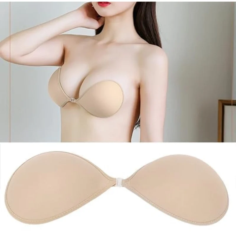 Pack of 2 Bra Pads (Beige-Black) - Image 3