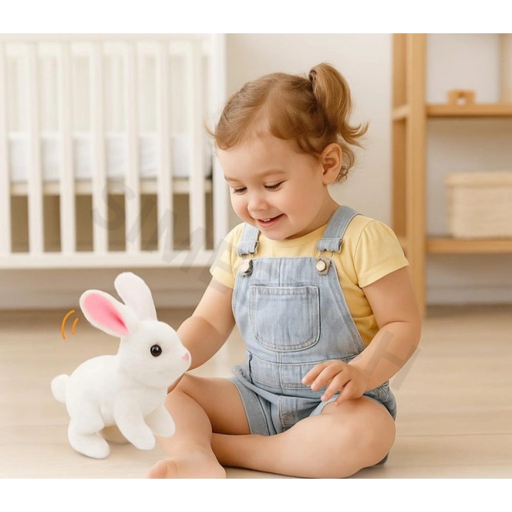 Walking And Talking Rabbit (White) - Image 5