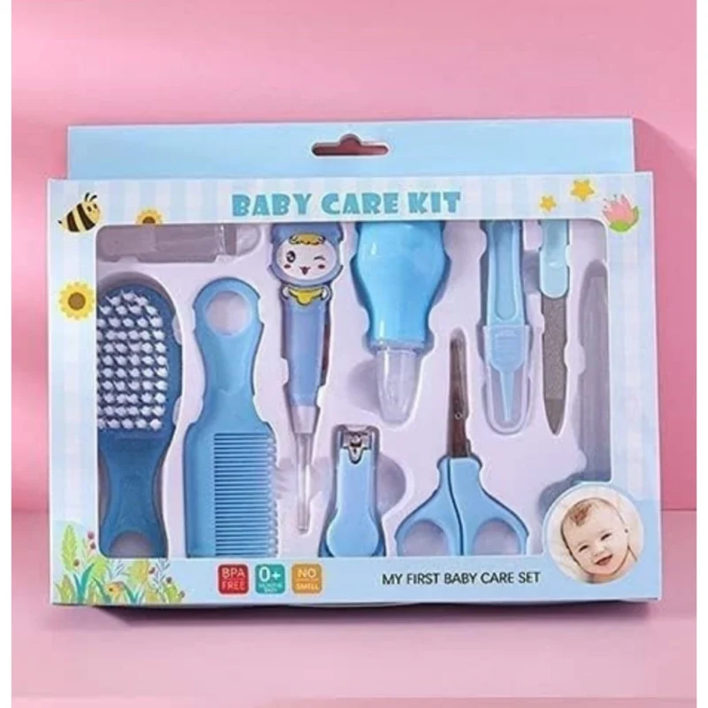 BABY CARE KIT 10 PCS (Sky Blue)