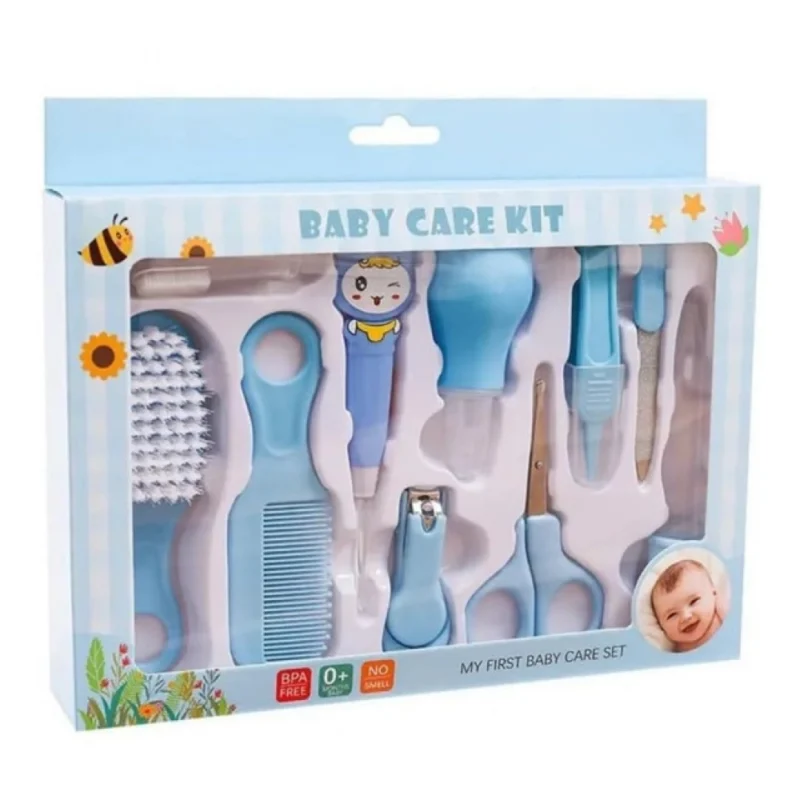 BABY CARE KIT 10 PCS (Sky Blue) - Image 6