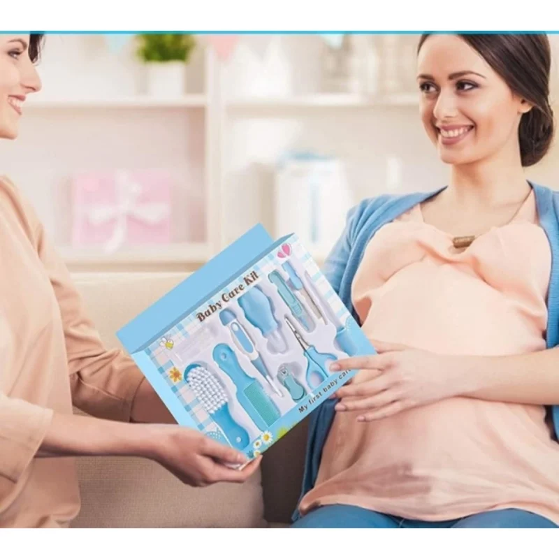 BABY CARE KIT 10 PCS (Sky Blue) - Image 4