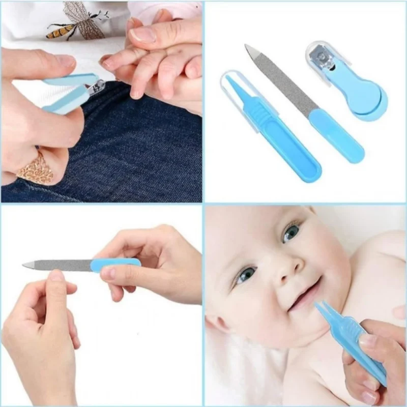 BABY CARE KIT 10 PCS (Sky Blue) - Image 3