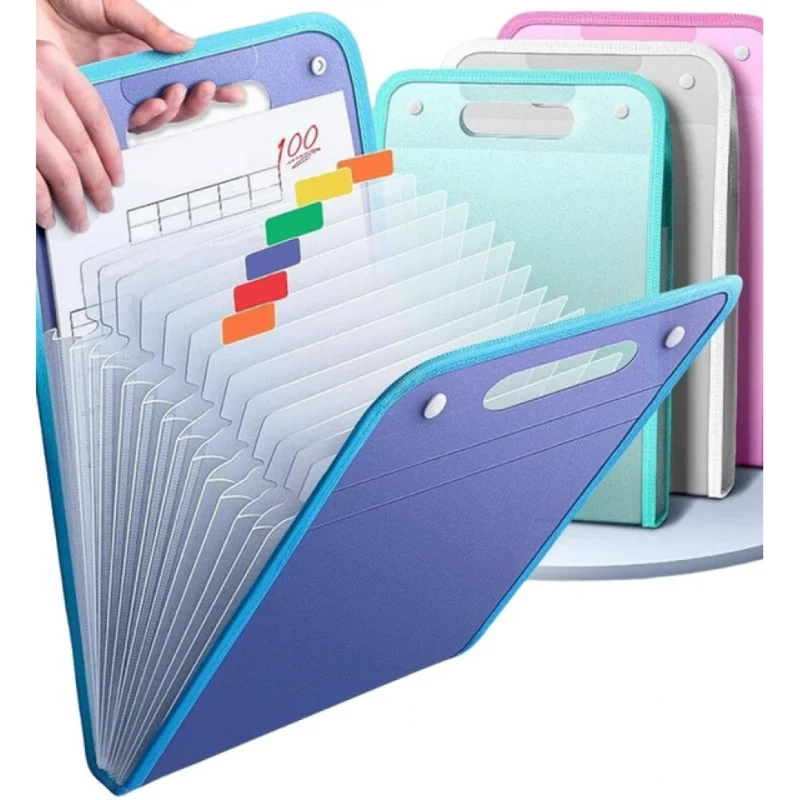 Pack of 2 13 Layer A4 Paper File Folder (Multicolor) - Image 6