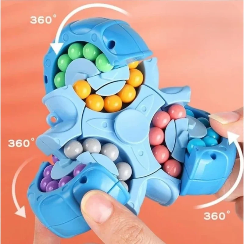 Magical Bean Puzzle Toy Spinner (Multicolor) - Image 3
