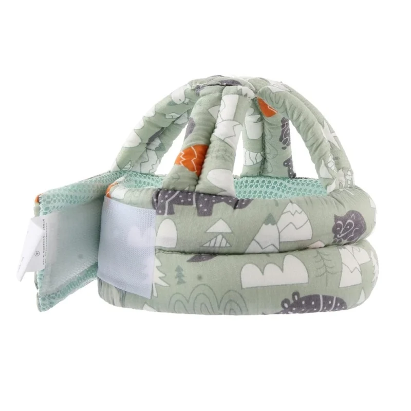 Pack of 2 Baby Safety Helmet (Green) - Image 5