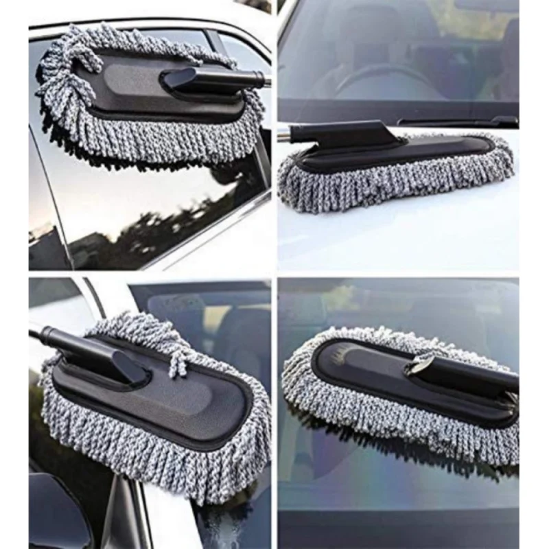 Alternative view of Pack of 2 Big Car Duster (Grey)