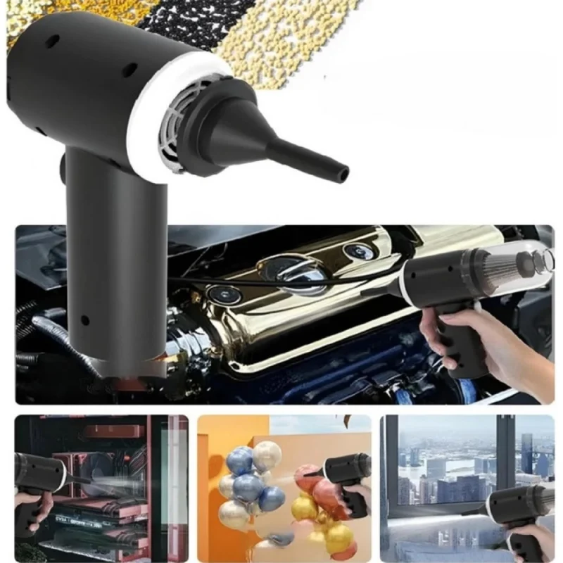 3 In 1 Vacuum Cleaner (Black) - Image 3