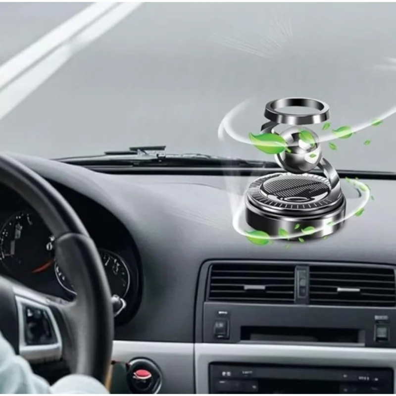 Solar Car Air Freshener (Multicolor) - Image 5
