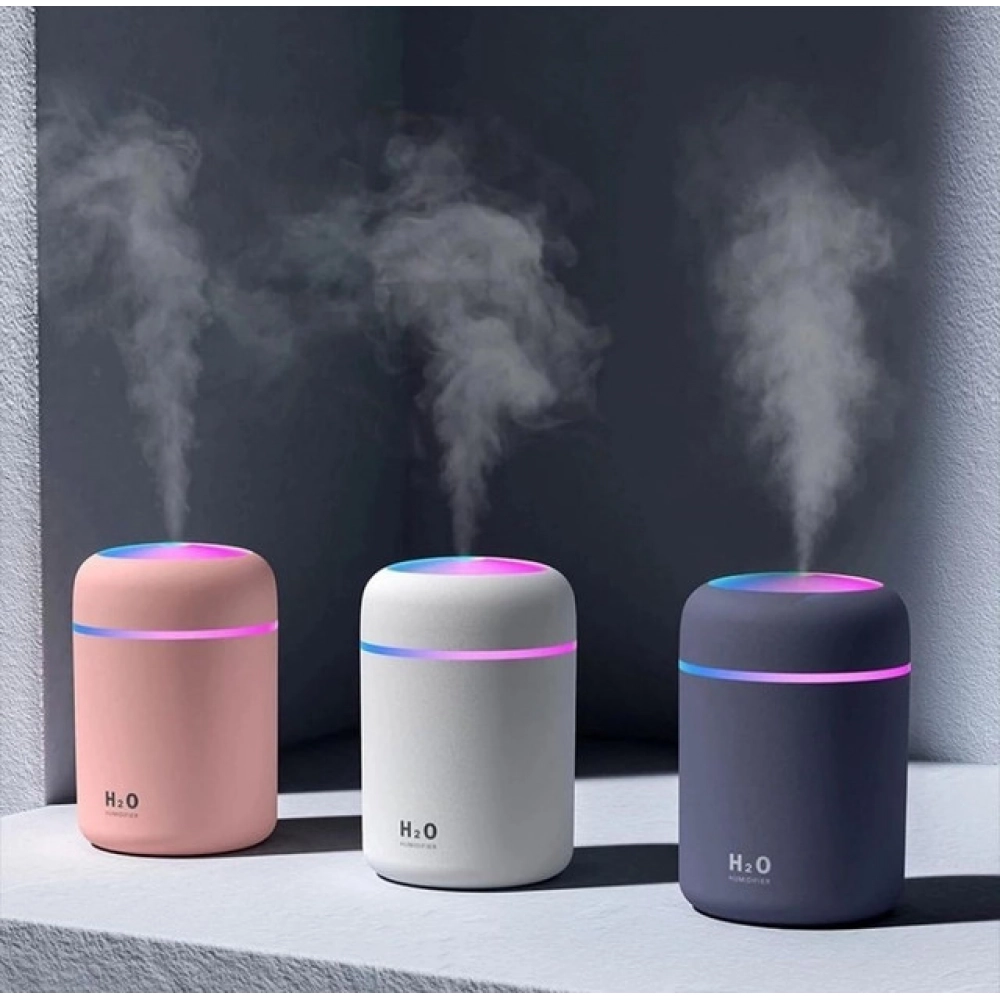 H2O Humidifier Aroma Diffuser (Multicolor)