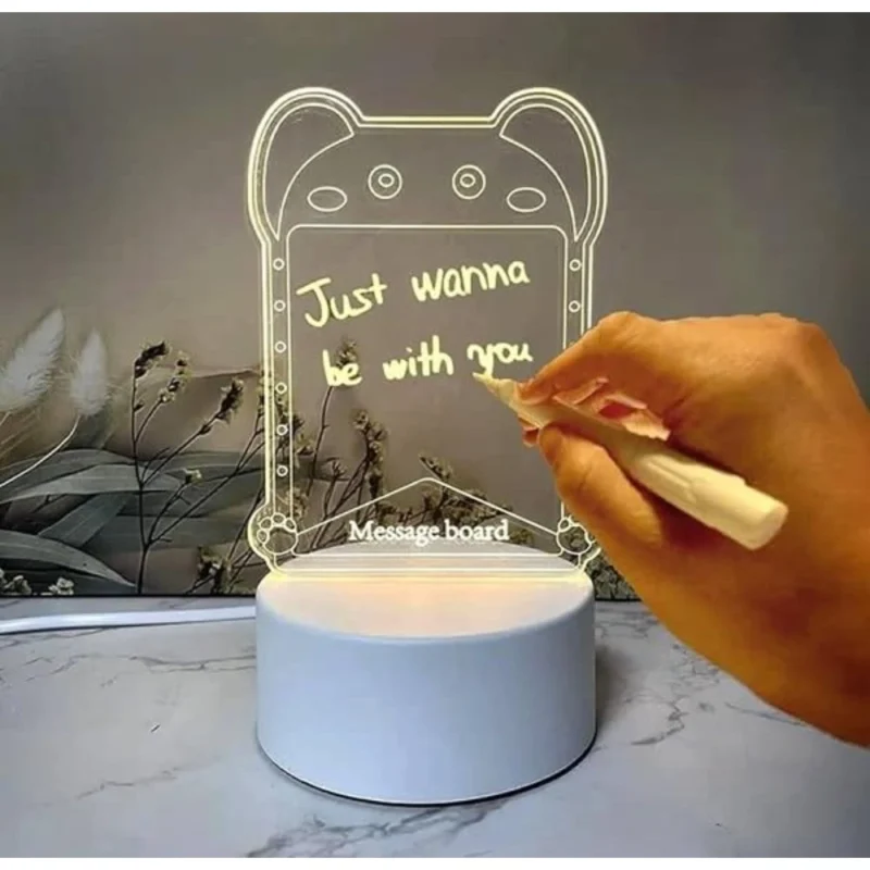 Acrylic Message Board (Transparent) - Image 2