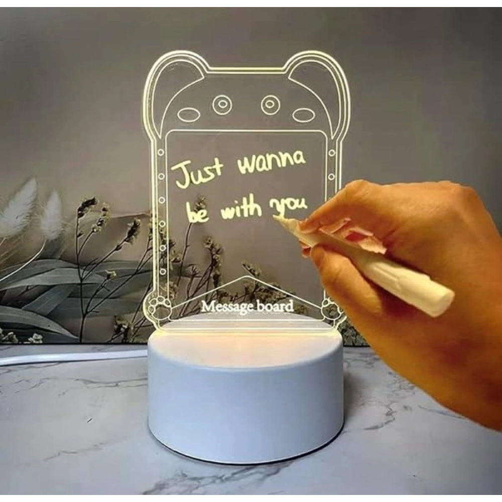 Acrylic Message Board (Transparent) - Image 2