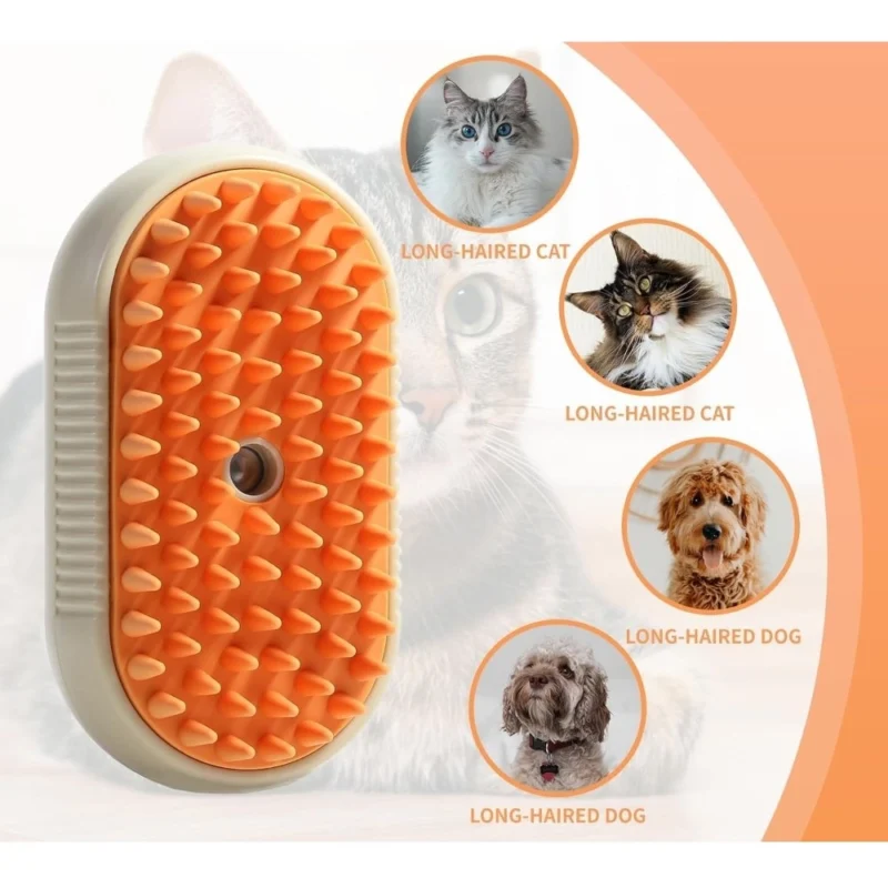 Alternative view of Pack of 2 Pet Brush (Multicolor)