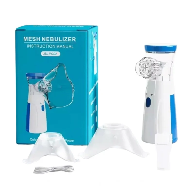 Pack of 2 Mini Portable Mesh Nebulizer (Multicolor) - Image 6