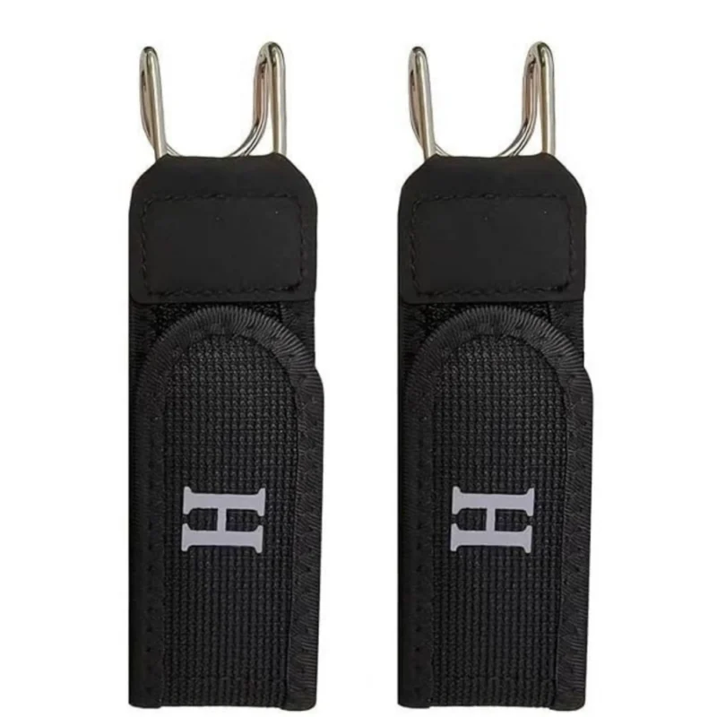 Pack of 2 Buckle Less Belt Pair (Black) - Image 4