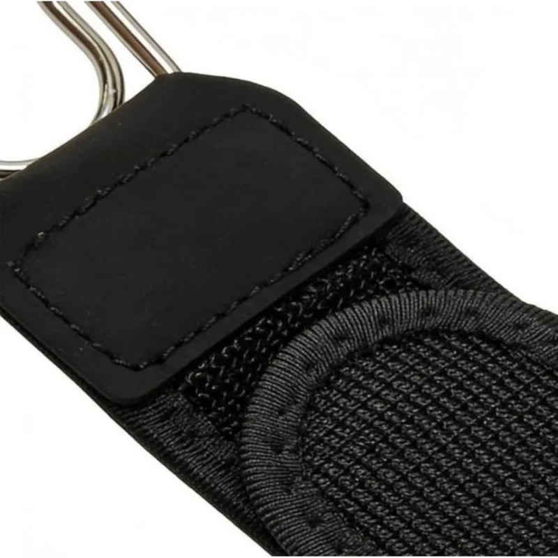 Alternative view of Pack of 2 Buckle Less Belt Pair (Black)