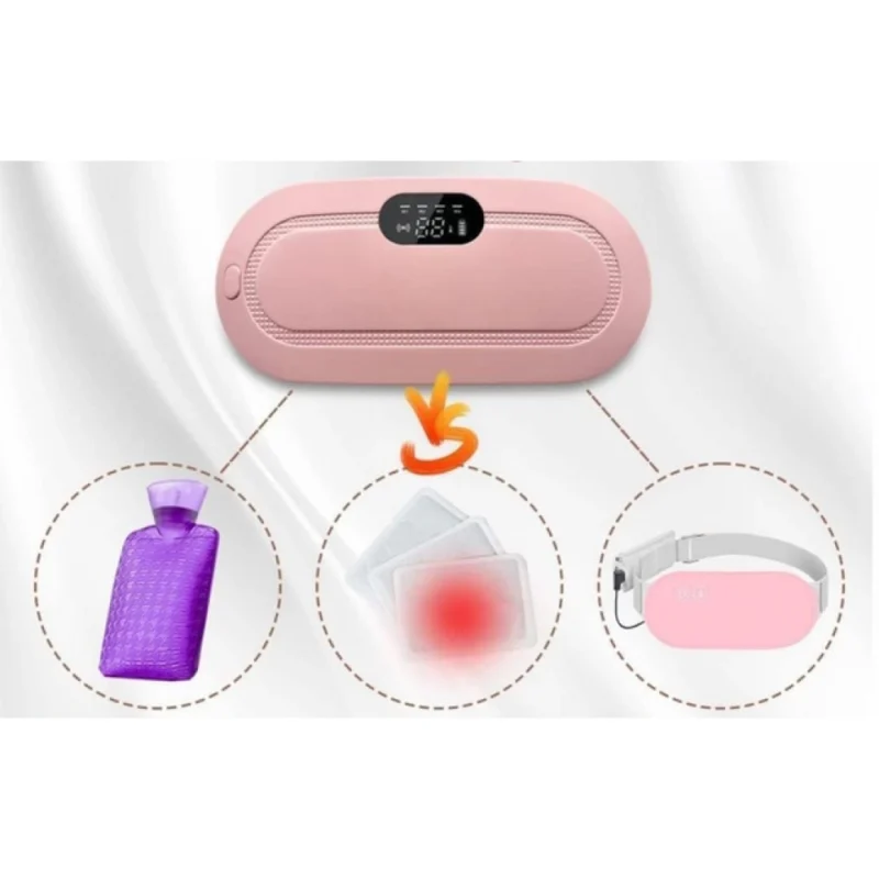 Alternative view of Menstrual Heating Pad Massager (Pink)