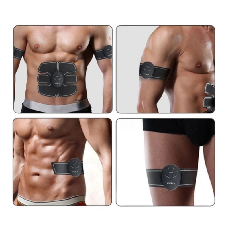 6 Pack ABS Stimulator (Black) - Image 4