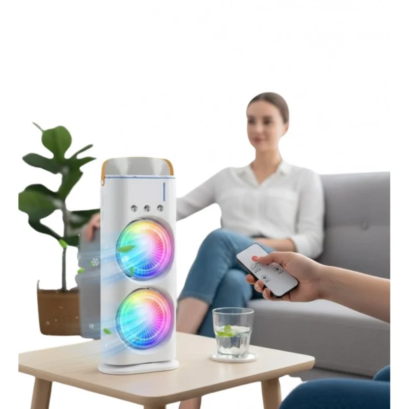 Double End Air Cooler Mist Fan (Multicolor)