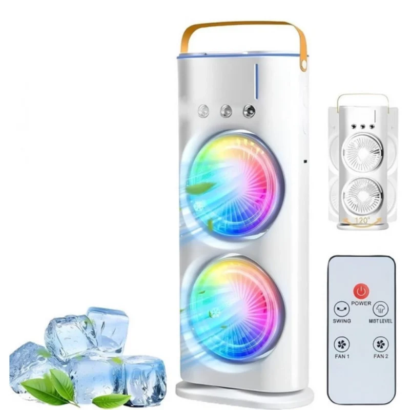 Double End Air Cooler Mist Fan (Multicolor) - Image 4