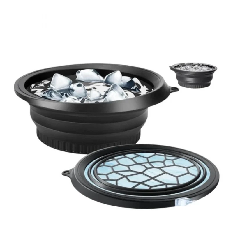 Silicon Ice Face Bowl (Black) - Image 5