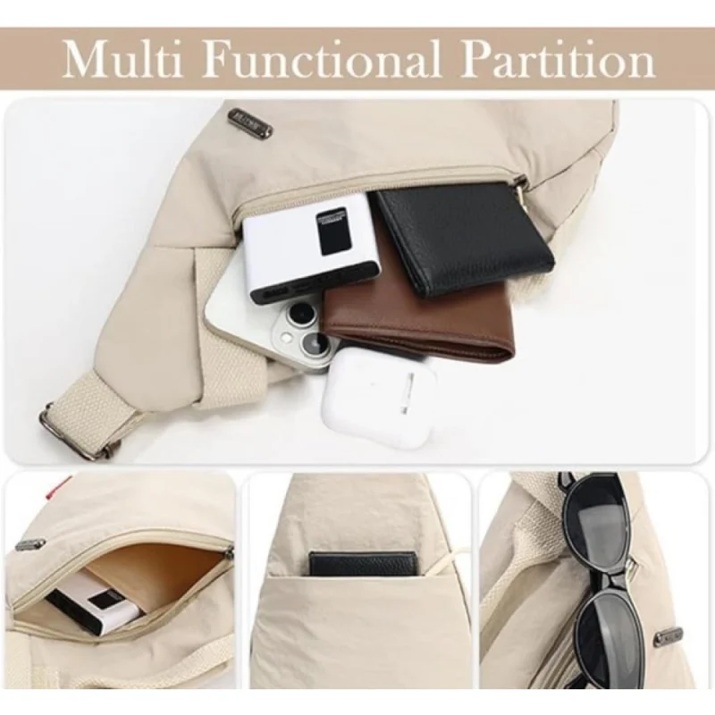 Chest Bag (Off White) - Image 4