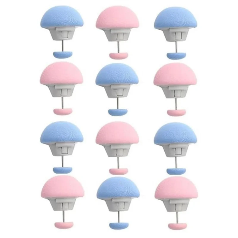 Pack of 10 Duvet Clips (Pink-Blue) - Image 5