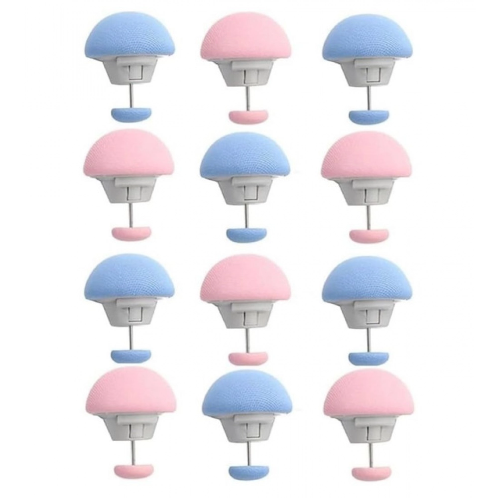Pack of 10 Duvet Clips (Pink-Blue) - Image 5