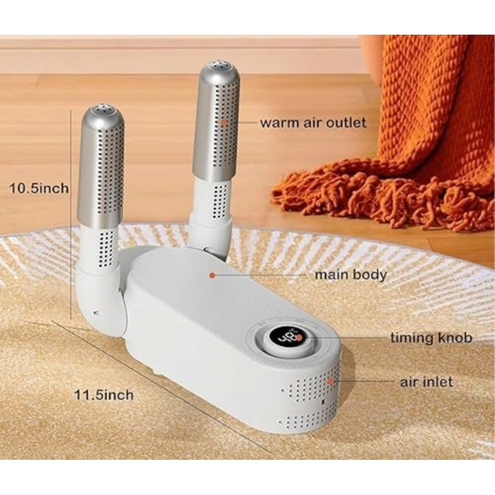 Electric Shoe Dryer (White) - Image 4