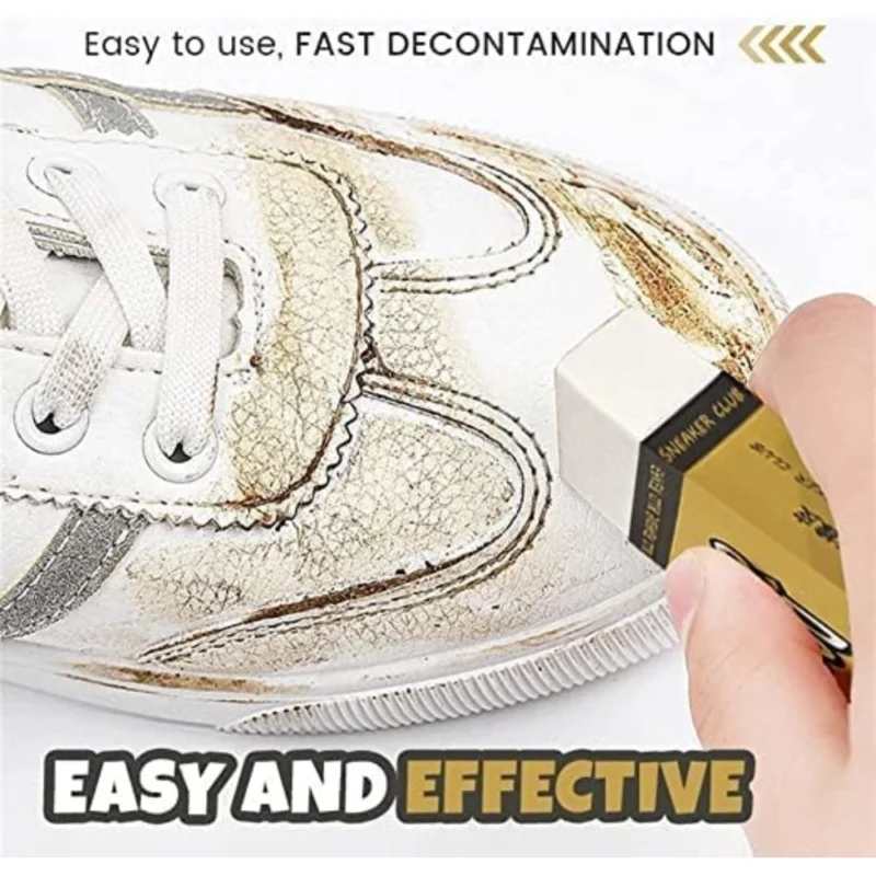 Pack of 2 Shoe Cleaning Eraser (White) - Image 3