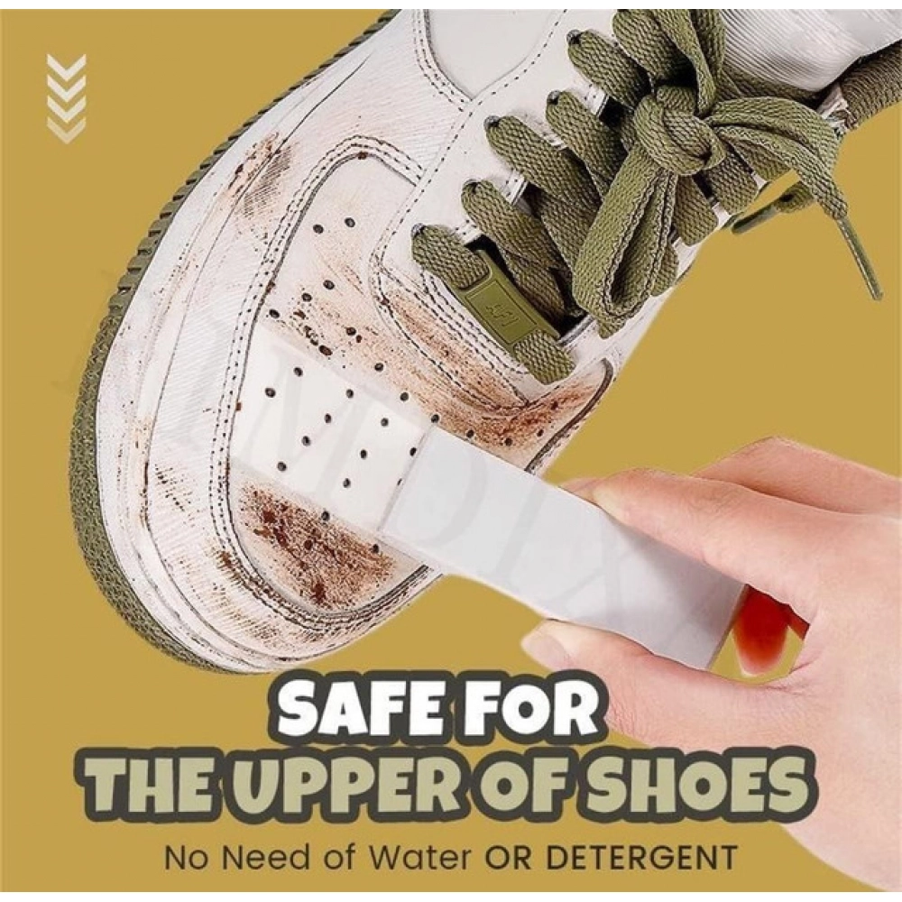 Pack of 2 Shoe Cleaning Eraser (White) - Image 2
