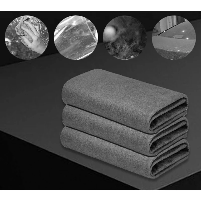 Pack of 5 Magic Cleaning Cloth (Black)