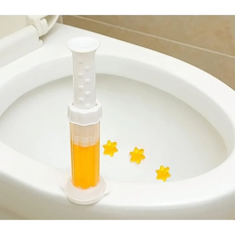 Pack of 2 Toilet Freshner And Cleaner Flower Gel (Multicolor) - Image 4