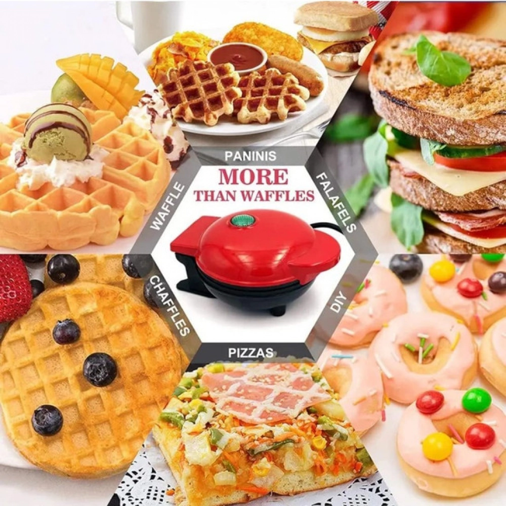 Waffle Maker (Red) - Image 2