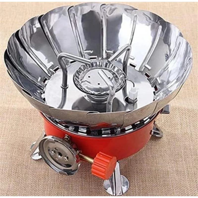 Windproof Lotus Stove (Orange)