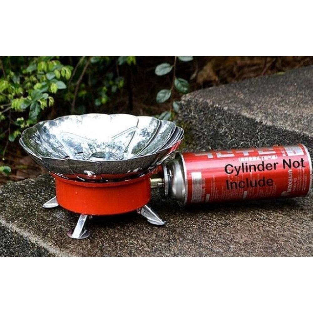 Windproof Lotus Stove (Orange) - Image 4