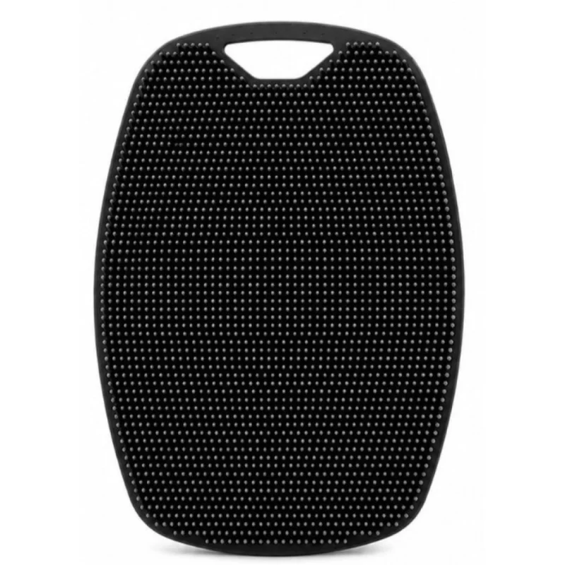 Pack of 2 Silicone Body Scrubber Bath Brush (Black) - Image 2