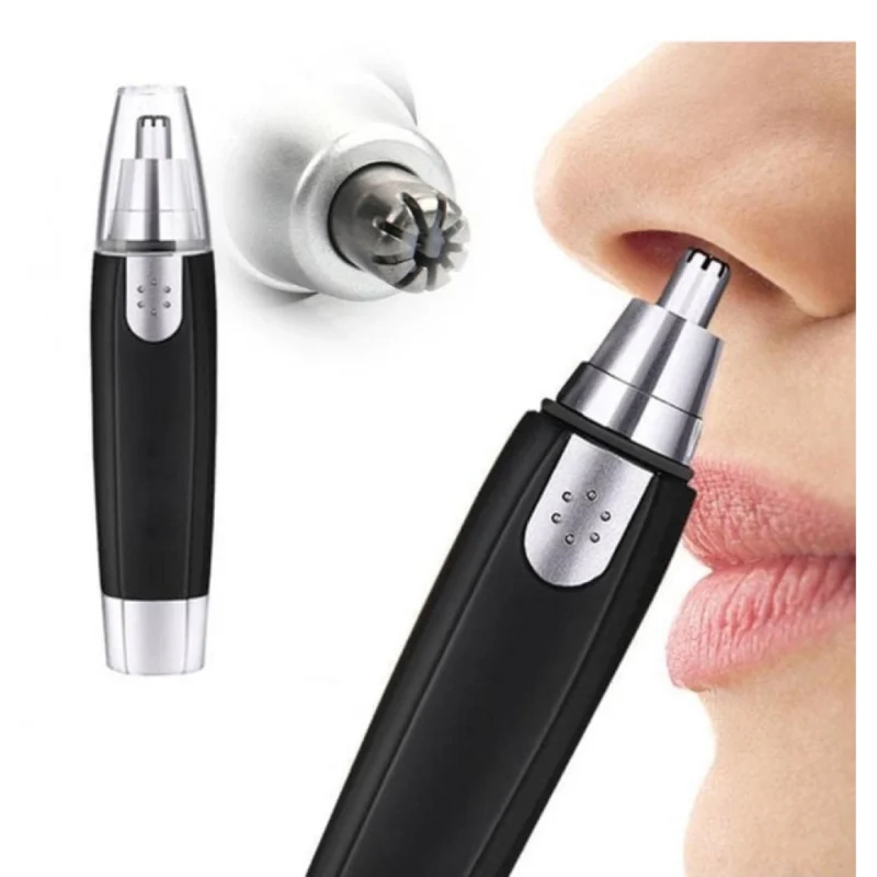 Pack of 2 Nose & Ear Hair Trimmer (Black)
