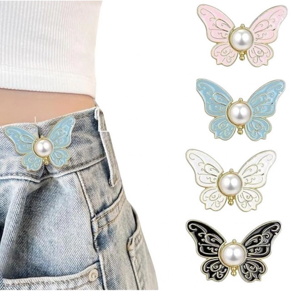 Pack of 3 Jeans Clip Butterfly (Multicolor) - Image 5