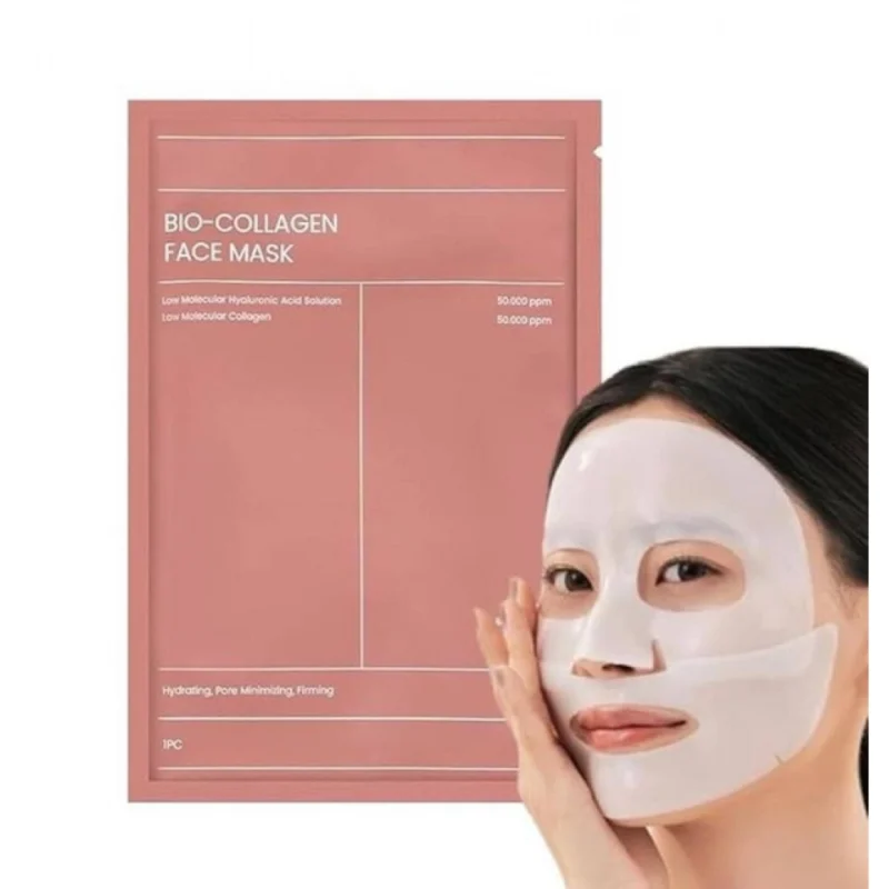 Pack of 2 Bio-Collagen Face Mask (Multicolor)