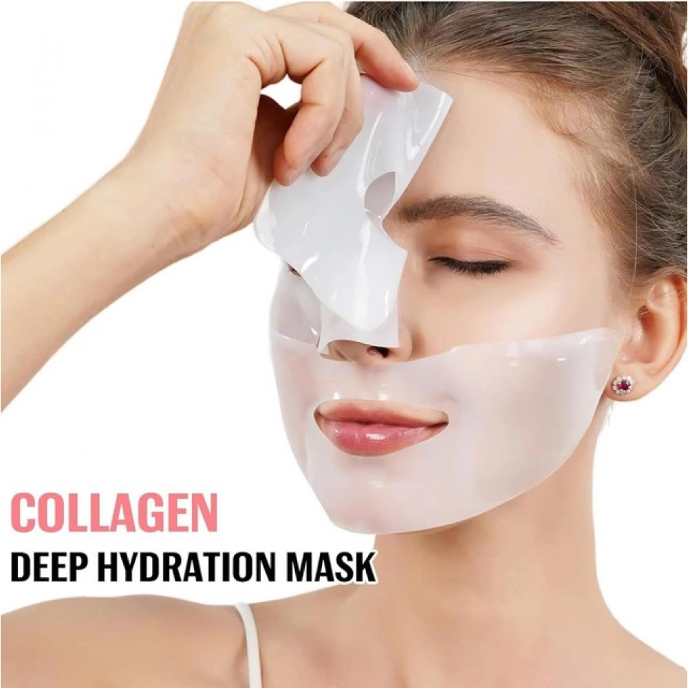 Pack of 2 Bio-Collagen Face Mask (Multicolor) - Image 2